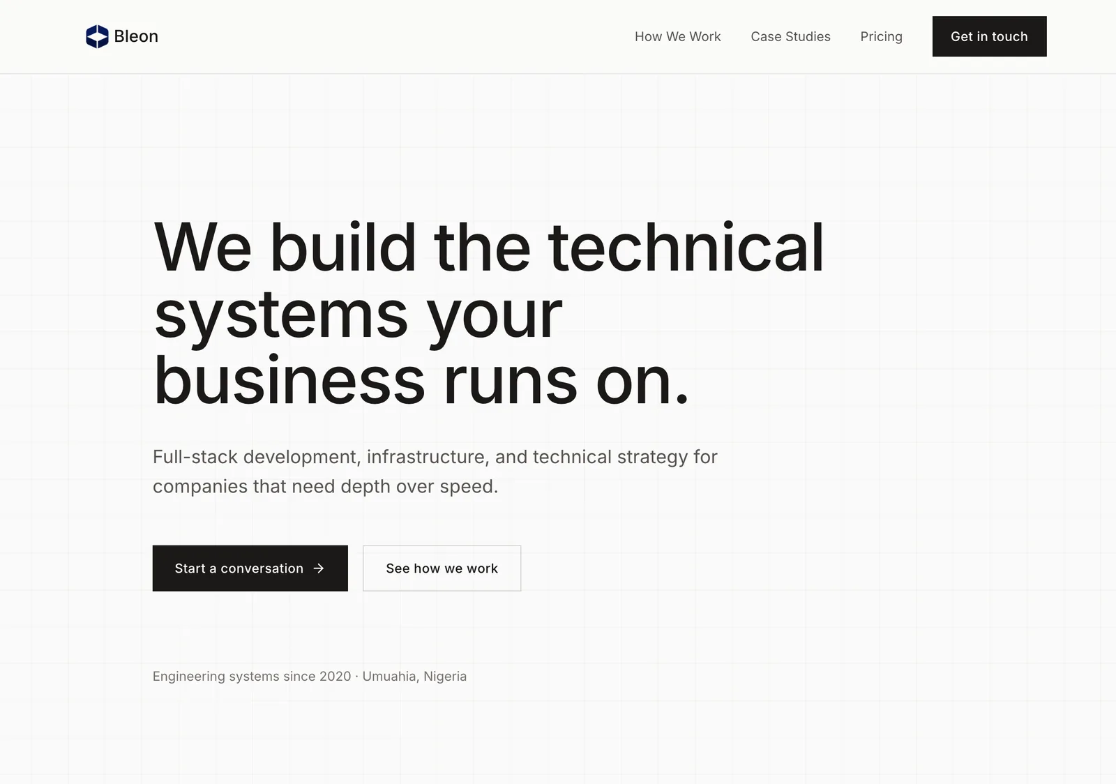 bleon.net — screenshot