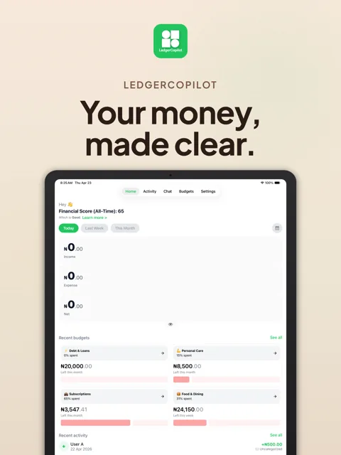 LedgerCopilot — screenshot 1